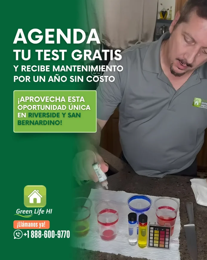 ¡Agenda tu Prueba de Agua GRATIS y Recibe un Regalo Garantizado!